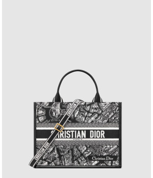 디올 북 토트백 미디엄 플랜 드 파리 M1324