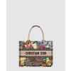 디올 미디움 북 토트백 멀티컬러 M1296