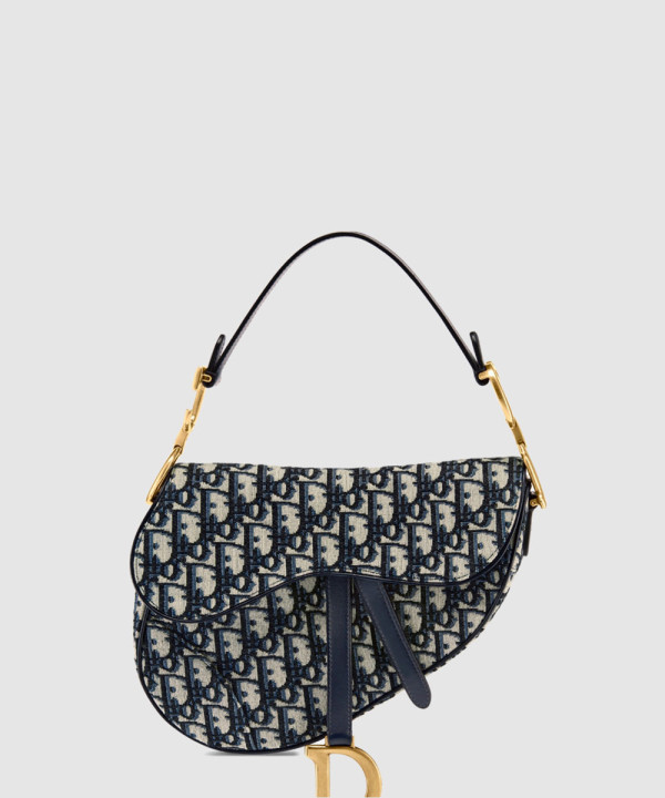 디올 오블리크 새들백 미디움 M0446