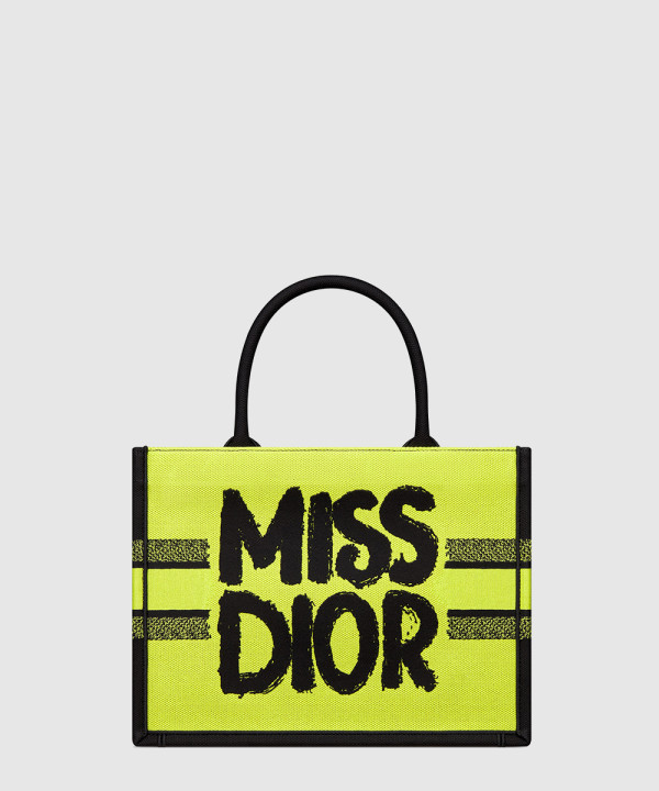 디올 미디움 북 토트백 미스디올 M1296