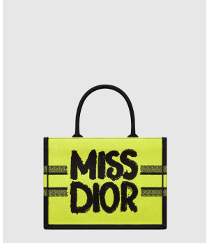 디올 미디움 북 토트백 미스디올 M1296