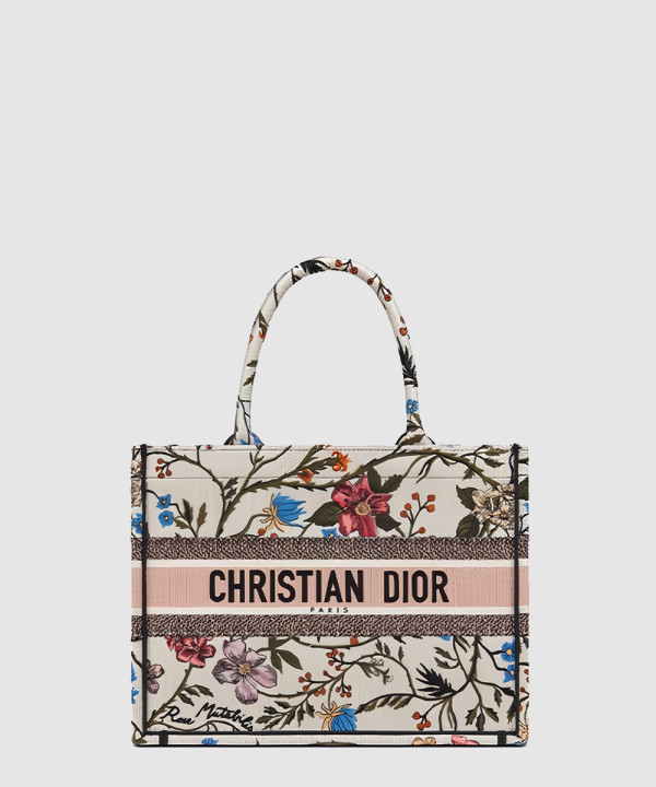 디올 미디움 북 토트백 M1296