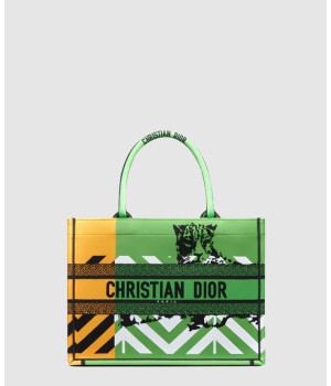 디올 미디움 북 토트백 M1296