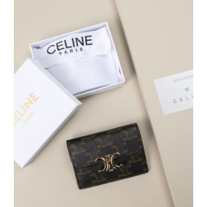 (국내배송) 셀린느 플랩 트리옹프 카드 지갑