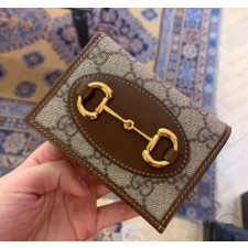 (국내배송) 구찌 수입 홀스빗 1955 카드 반지갑