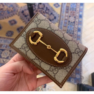 (국내배송) 구찌 수입 홀스빗 1955 카드 반지갑