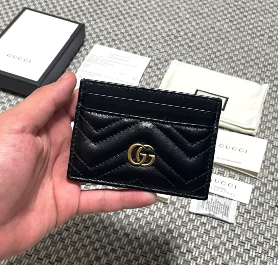 (국내배송) 구찌 GG마몬트 마틀라세 카드지갑