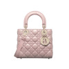 디올 레이디 디올 ABC 스몰 백 (페일 핑크 펄/까나쥬/램스킨)