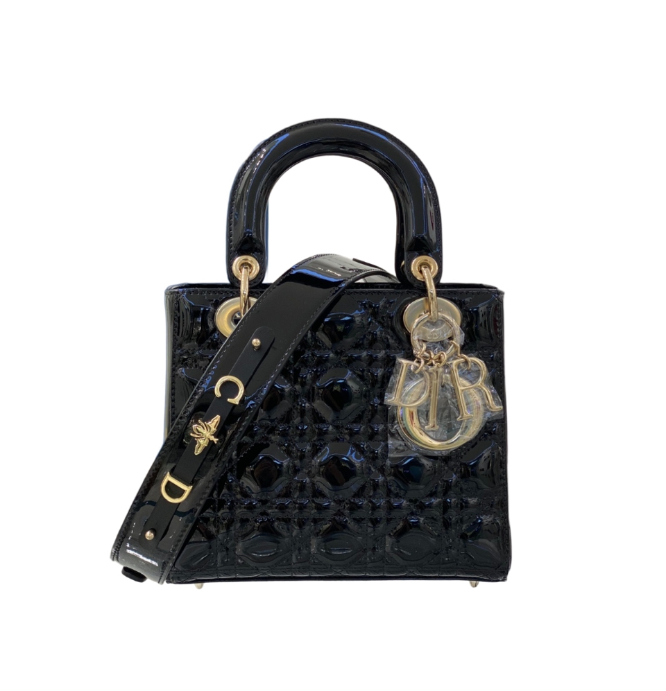 디올 레이디 디올 ABC 스몰 백 (블랙/까나쥬/페이던트)