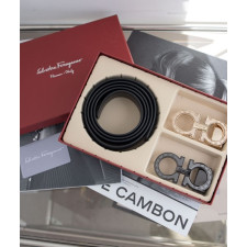 (국내배송) 페레가모 투버클 피라미드 벨트