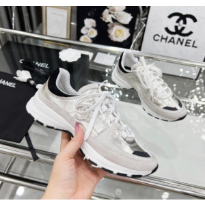 (국내배송) 샤넬 25A 공방 스니커즈 운동화 CC로고 벨벳 스웨이드