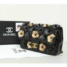 (국내배송) 샤넬 메탈 카멜리아 클래식 백