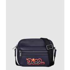 디올 라이더 2.0 디올 앤 KAWS 메신저백 2ESWS