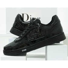 (국내배송) 디올 오블리크 로우탑 스니커즈 블랙 페이던트