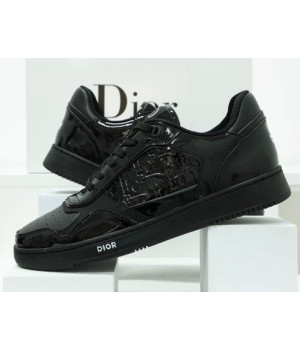 (국내배송) 디올 오블리크 로우탑 스니커즈 블랙 페이던트