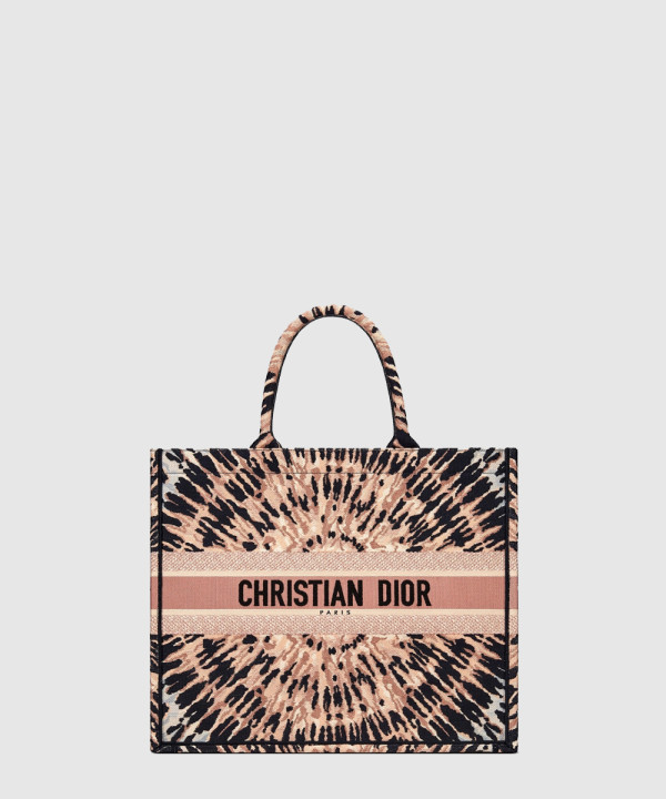 디올 북 토트백 미디움 멀티컬러 M1296