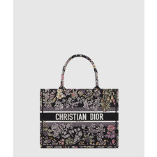 디올 북 토트백 미디움 멀티컬러 M1296