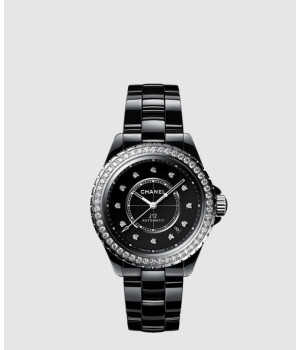 샤넬 J12 다이아몬드 베젤 칼리버 38mm H6526