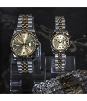 로렉스 데이져스트 골드 콤비 40mm 28mm