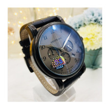몽블랑 스타 레거시 크로노그래프 그레이블랙&블랙레더 박서준시계 42mm