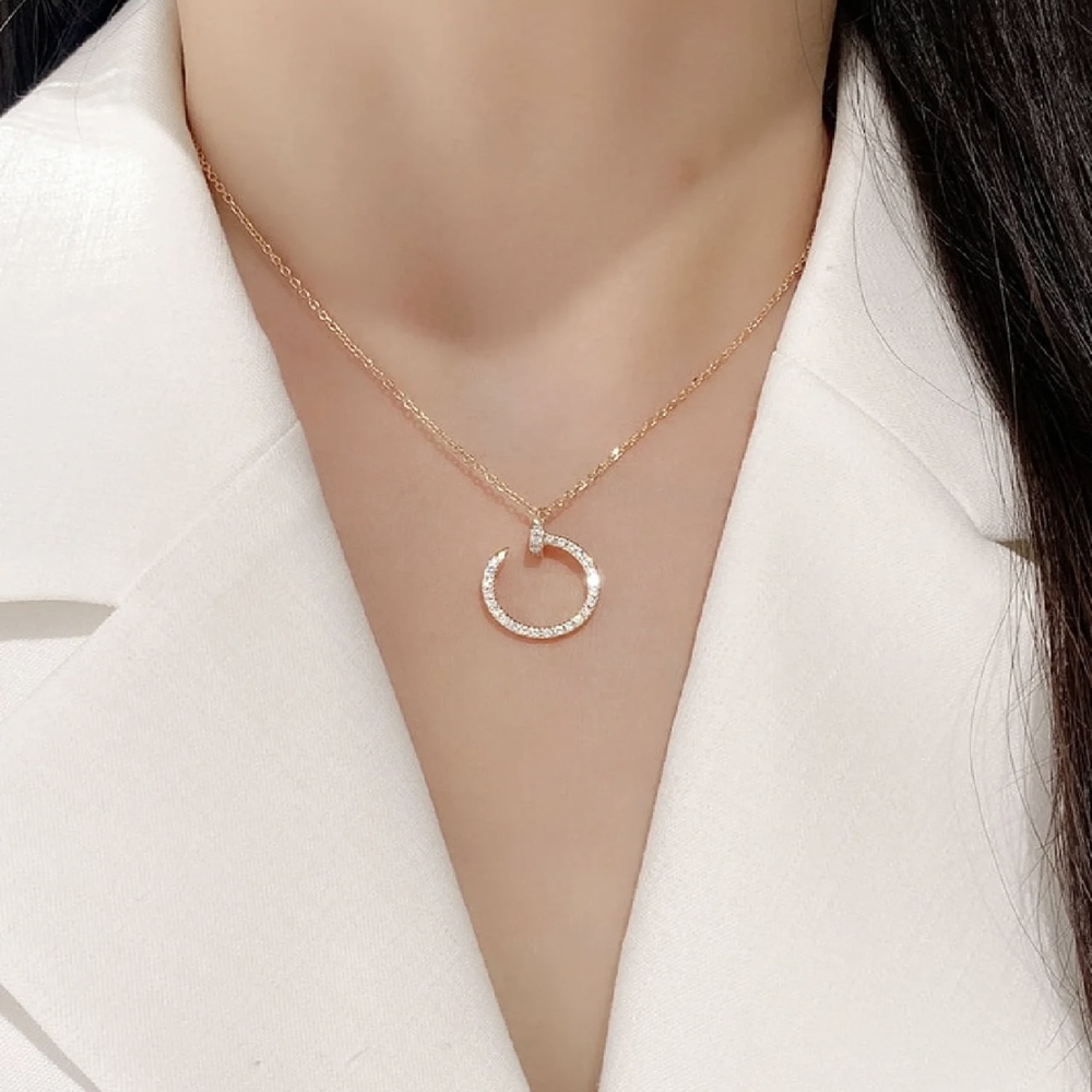​18K 하이엔드 미러급 까르띠에 저스트앵끌루 목걸이 (구성품 풀박스)