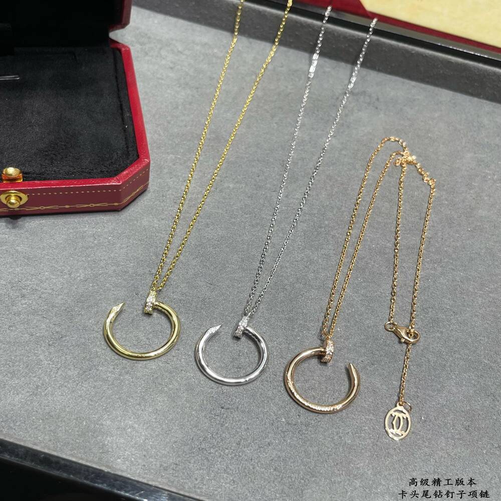 ​18K 하이엔드 미러급 까르띠에 저스트앵끌루 목걸이 (구성품 풀박스)