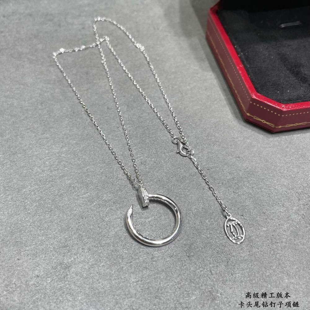 ​18K 하이엔드 미러급 까르띠에 저스트앵끌루 목걸이 (구성품 풀박스)