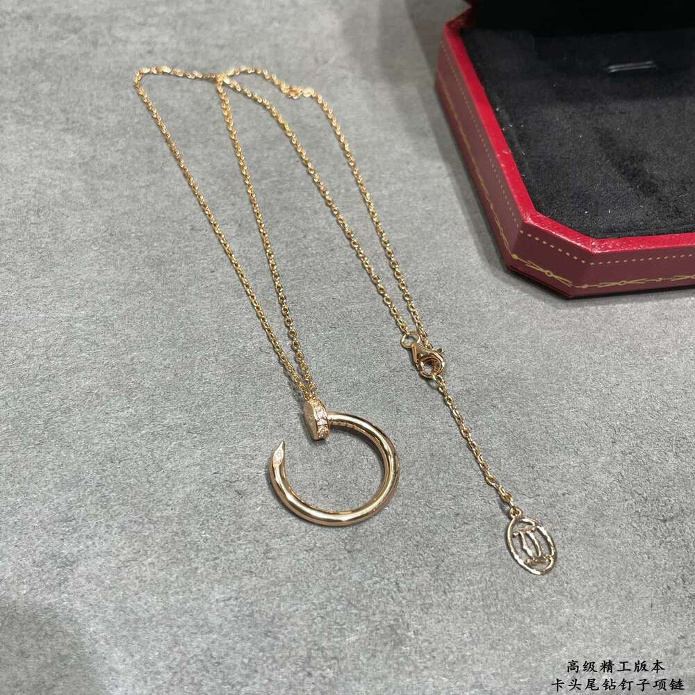 ​18K 하이엔드 미러급 까르띠에 저스트앵끌루 목걸이 (구성품 풀박스)