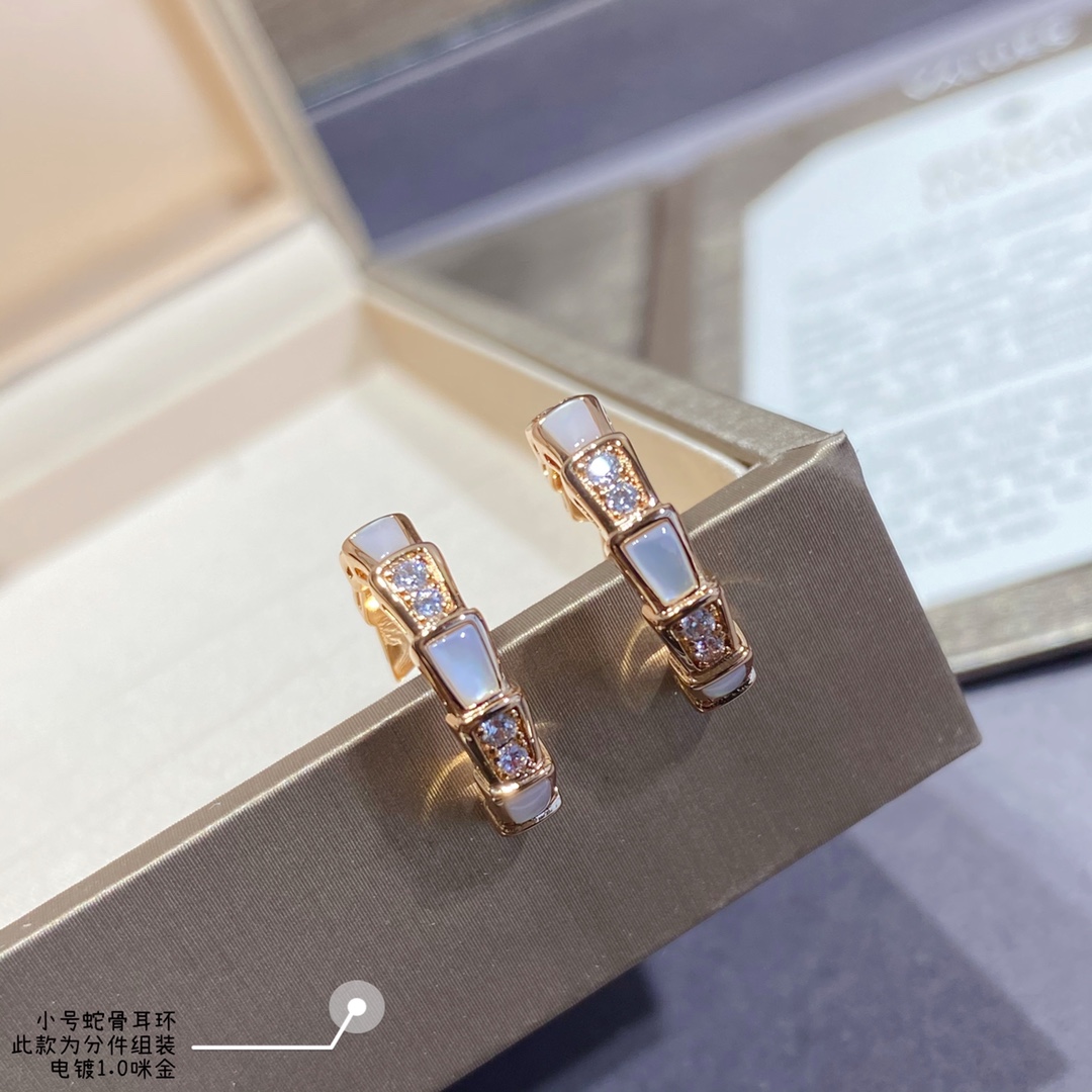 ​18K 하이엔드 미러급 불가리 불가리 귀걸이 (구성품 풀박스)