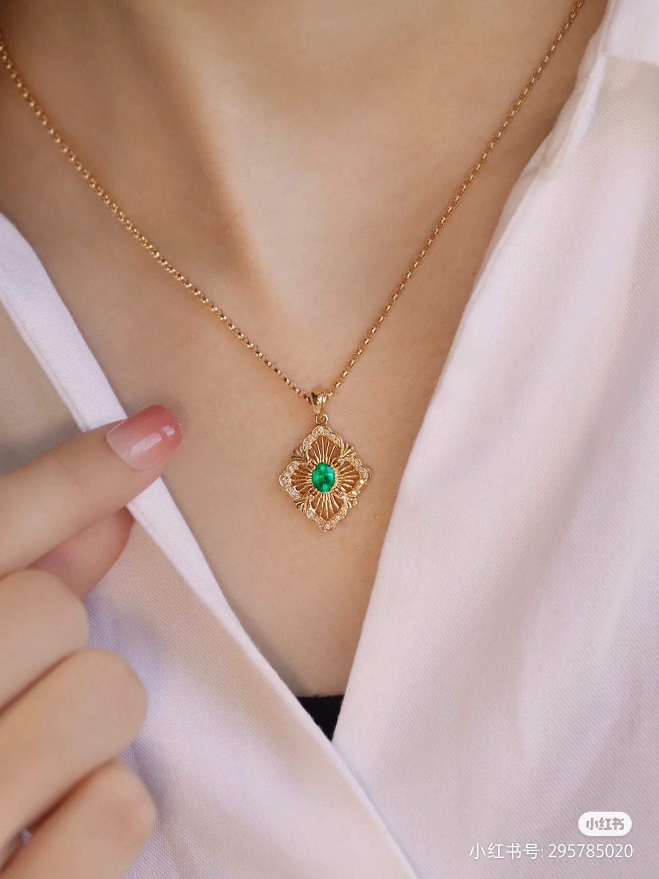 18K 하이엔드 미러급 부첼라티 오페라 튤레 목걸이 (구성품 풀박스)