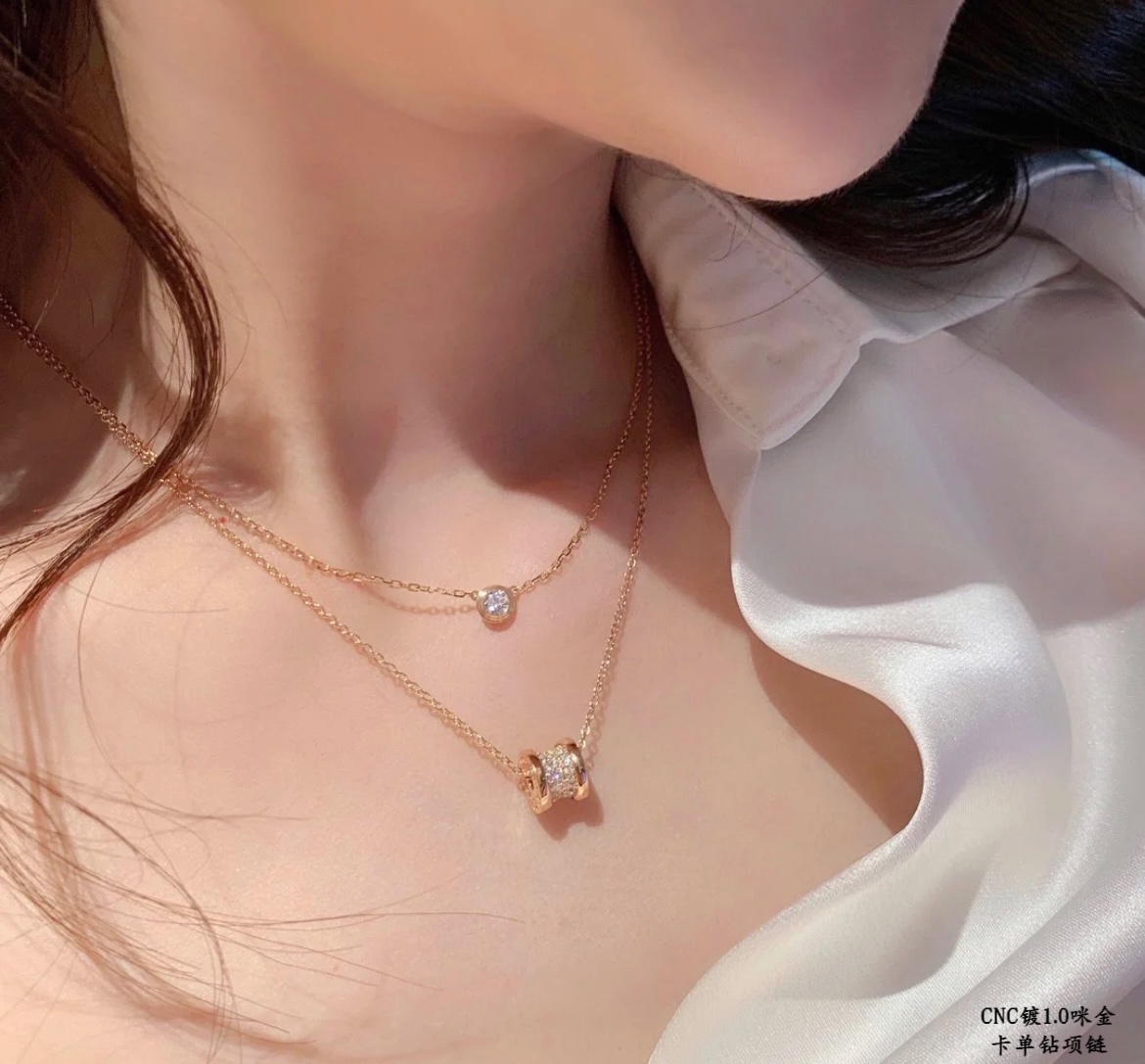18K 하이엔드 미러급 까르띠에 다무르 목걸이 (구성품 풀박스)