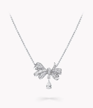 18K 하이엔드 미러급 그라프 틸다의 보우 클래식 드롭 펜던트 RGP610