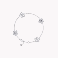 18K 하이엔드 미러급 그라프 와일드 플라워 팔찌