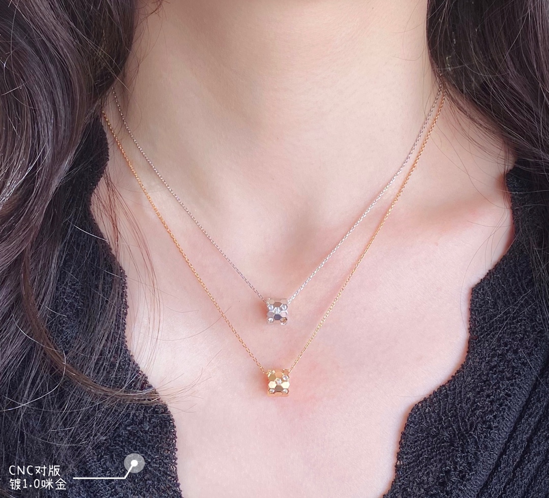 18k 하이엔드 미러급 쇼메 비드 쇼메 목걸이 (구성품 풀박스)