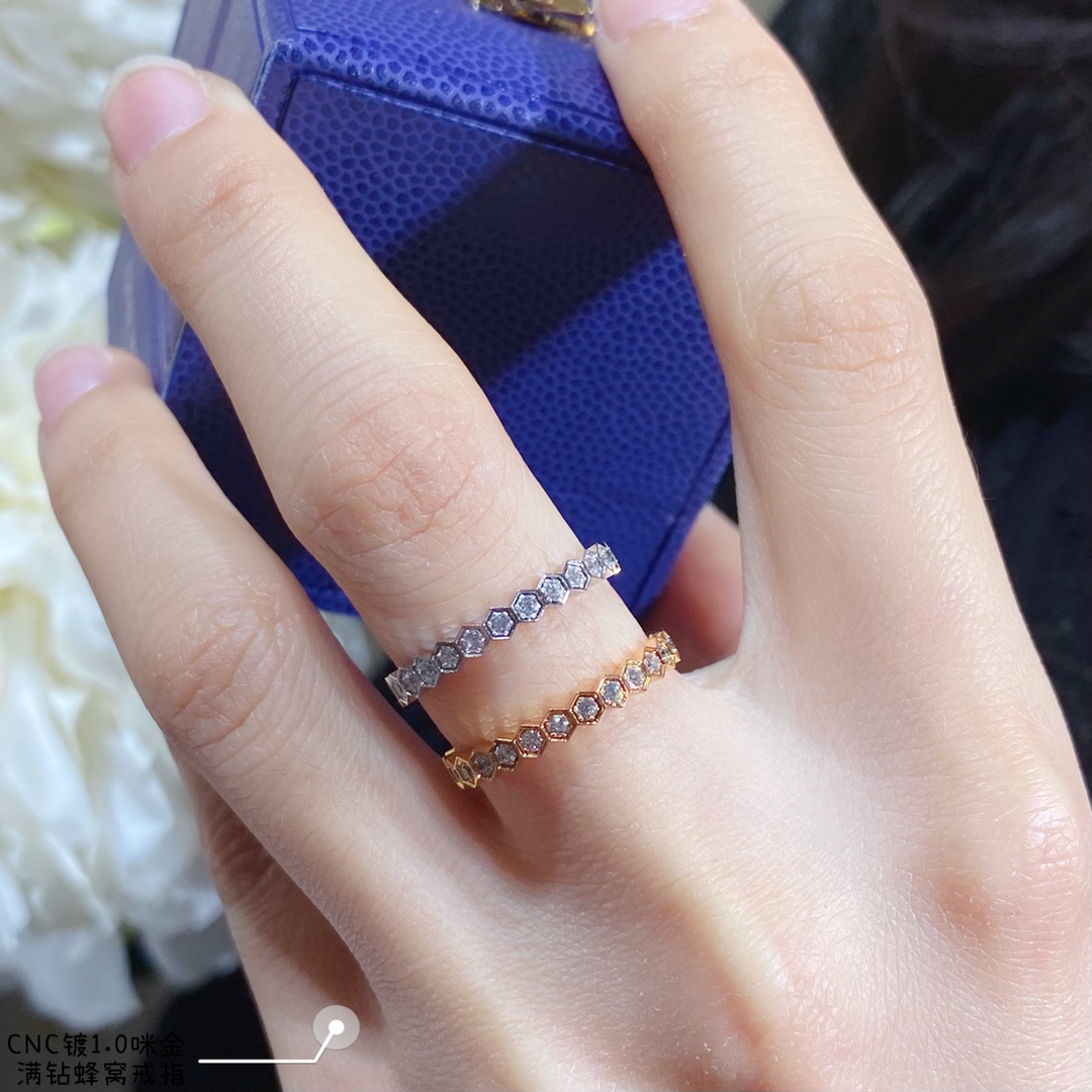 18k 하이엔드 미러급 쇼메 비드 쇼메 반지 (구성품 풀박스)
