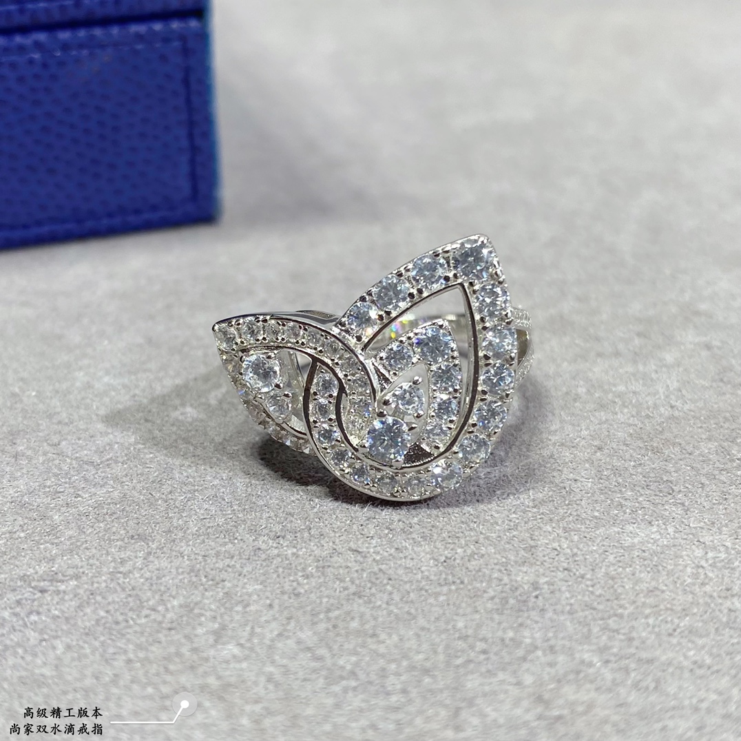 18k 하이엔드 미러급 쇼메 듀오 이터널 반지 (구성품 풀박스)