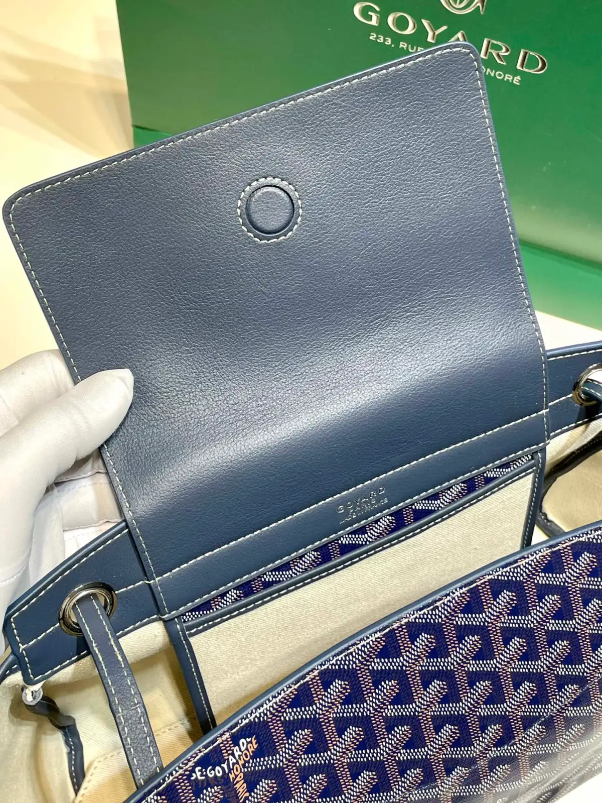 고야드 루엣뜨 백 PM (네이비)