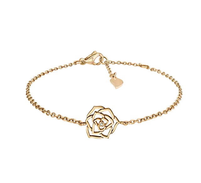 18K 하이엔드 미러급 피아제 로즈 체인 브레잇슬릿 G36U4100