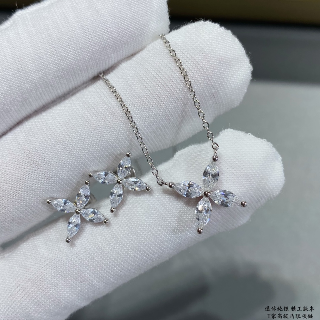 18K 하이엔드 미러급 티파니앤코 빅토리아 목걸이 (구성품 풀박스)