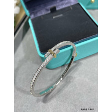 18K 하이엔드 미러급 티파니앤코 티파니 엣지 팔찌 (구성품 풀박스)