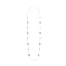 18K 하이엔드 미러급 부쉐론 쎄뻥 보헴 롱 네크리스 16모티브 01245