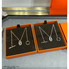 18K 하이엔드 미러급 에르메스 파랑돌 샹달 목걸이 (구성품 풀박스)