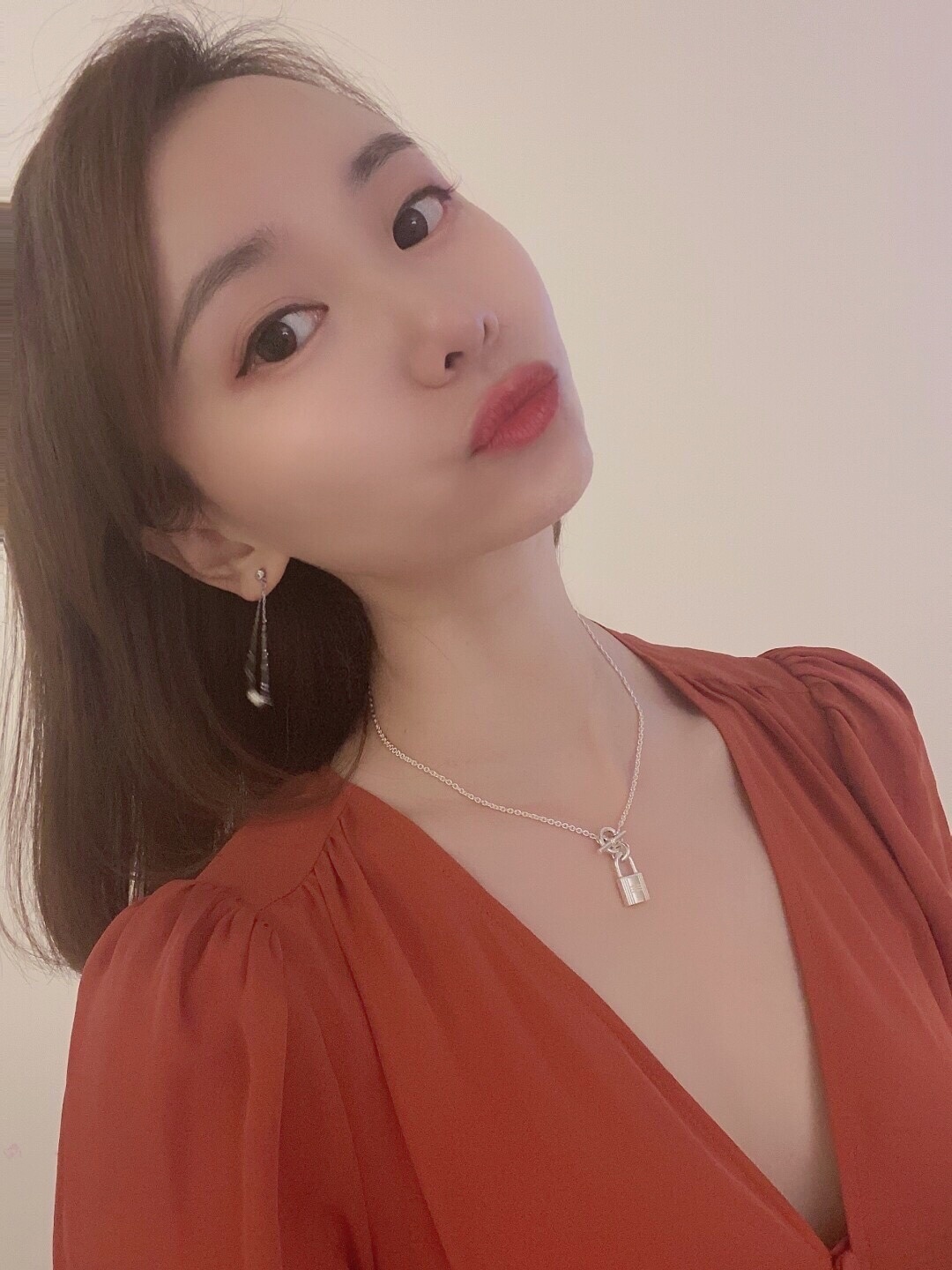 18K 하이엔드 미러급 에르메스 H 패드락 자물쇠 목걸이 (구성품 풀박스)