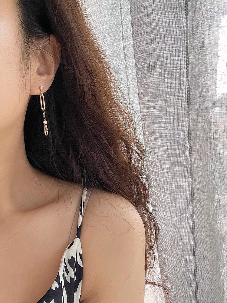 18K 하이엔드 미러급 에르메스 샹달 귀걸이 (구성품 풀박스)