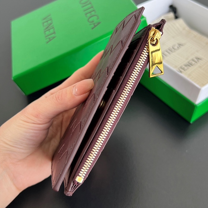 보테가베네타 미디엄 인트레치아토 폴더형 지갑 749940