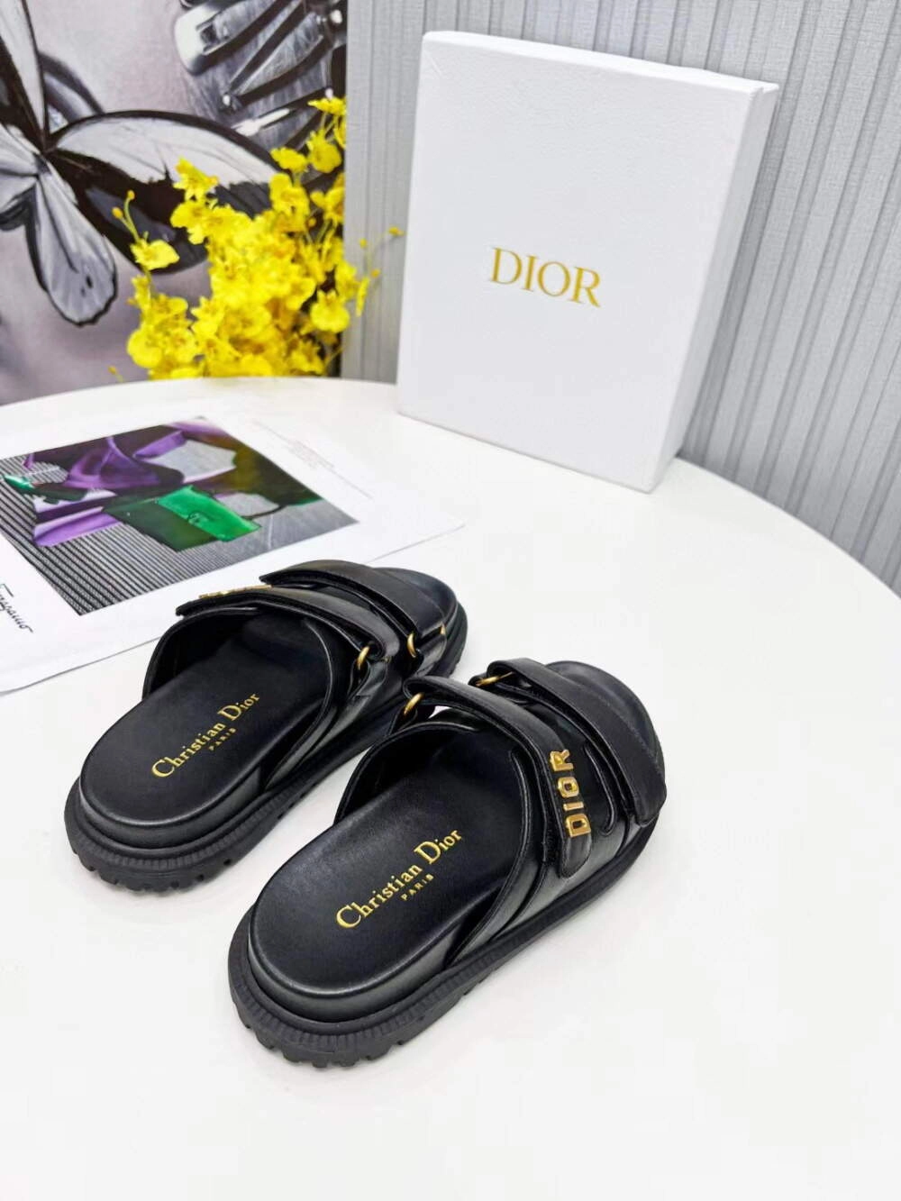 디올 DIORACT 뮬