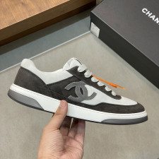 샤넬 CC로고 스웨이드 스니커즈