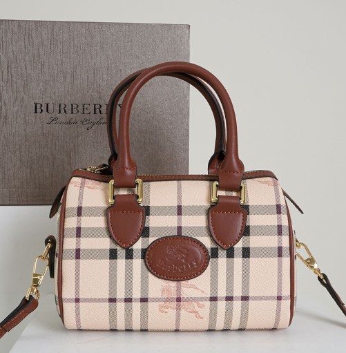 (국내배송) 버버리 클래식 체크 보스턴 백 미니
