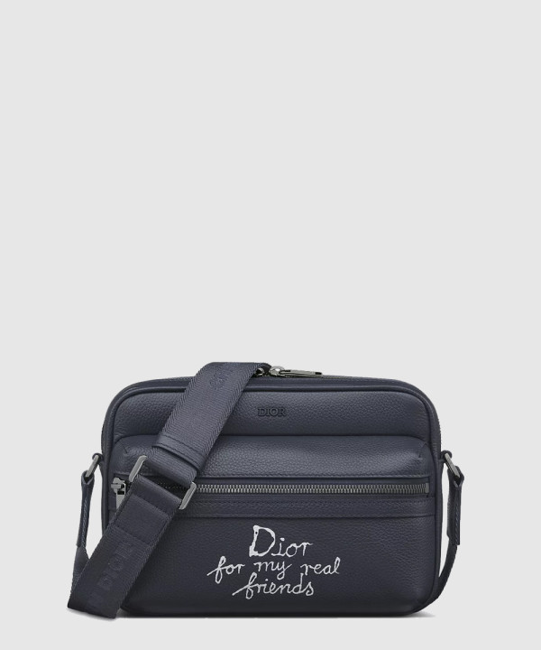 디올 라이더 2.0 디올 앤 HYLTON NEL 지퍼 메신저백 1ESPO