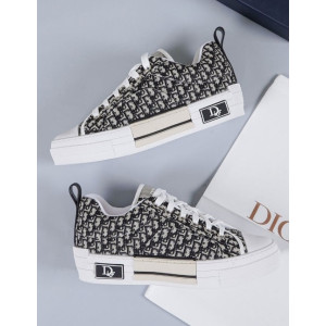 (국내배송) 디올 B23 루테늄 오블리크 로우탑 스니커즈 블랙